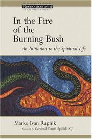 Front cover of In the Fire of the Burning Bush by Marko Ivan Rupnik