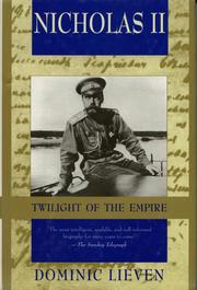 Cover of Nicholas II by D. C. B. Lieven