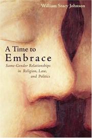 Cover of A Time to Embrace by William Stacy Johnson