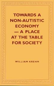 Front cover of Towards a non-autistic economy by William Krehm