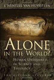 Front cover of Alone in the World? by Wentzel van Huyssteen
