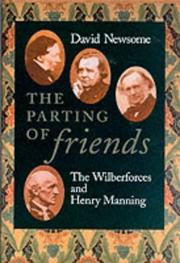 Cover of The parting of friends by David Hay Newsome