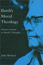 Front cover of Barth's moral theology by Webster, J. B.