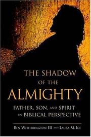 Front cover of The shadow of the Almighty by Ben Witherington