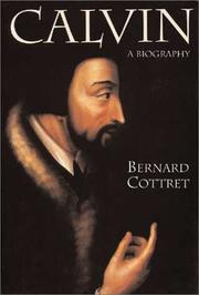 Cover of Calvin by Bernard Cottret
