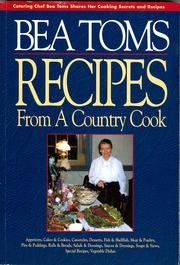 Front cover of Recipes from a country cook by Beatrice Toms