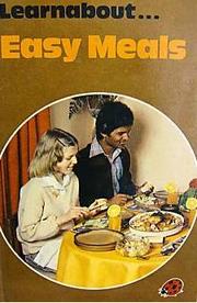 Cover of Easy Meals (Learnabout) by Lynne Peebles