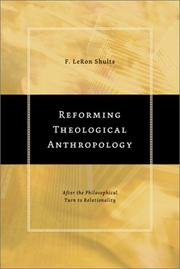Cover of Reforming theological anthropology by F. LeRon Shults