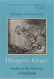 Cover of Disruptive Grace by George Hunsinger