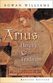 Cover of Arius by Rowan Williams