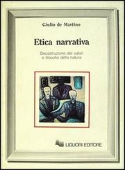 Front cover of Etica narrativa by Giulio de Martino