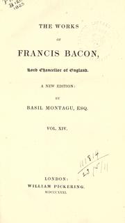 Cover of Works by Francis Bacon
