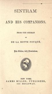 Cover of Sintram und seine Gefährten by Friedrich de la Motte-Fouqué