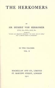 Front cover of The Herkomers by Herkomer, Hubert von Sir