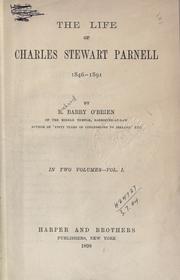 Cover of Charles Stewart Parnell by Kitty OʼShea