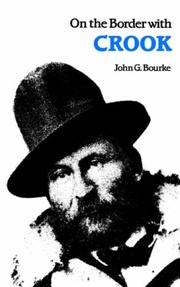Cover of On the border with Crook by John Gregory Bourke