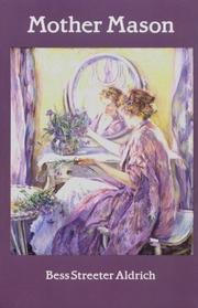 Cover of Mother mason by Bess Streeter Aldrich