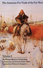 Front cover of The American fur trade of the far West by Chittenden, Hiram Martin