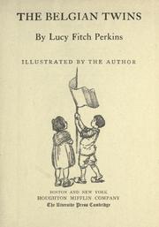 Cover of The Belgian Twins by Lucy Fitch Perkins