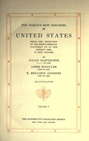 Front cover of United States from the discovery of the North American continent up to the present time by Julian Hawthorne
