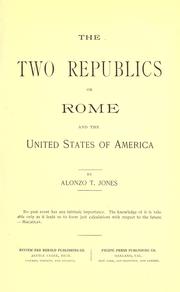 Cover of The two republics by Alonzo Trévier Jones