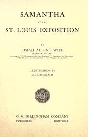 Cover of Samantha at the St. Louis Exposition by Marietta Holley