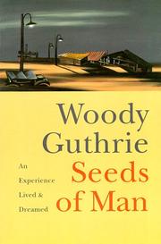 Cover of Seeds of man by Woody Guthrie