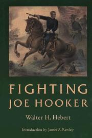 Cover of Fighting Joe Hooker by Walter H. Hebert