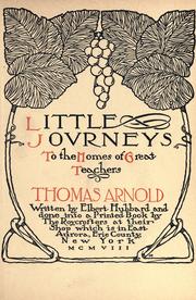 Front cover of Little journeys to the homes of great teachers by Elbert Hubbard