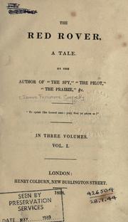 Front cover of The Red Rover: A Tale by James Fenimore Cooper