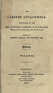Cover of The history of Poland by Samuel Astley Dunham