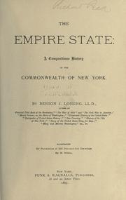 Cover of The Empire State by Benson J. Lossing