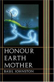 Cover of Honour Earth Mother = by Basil Johnston
