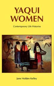 Front cover of Yaqui women by Jane Holden Kelley