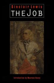 Cover of The job by Sinclair Lewis
