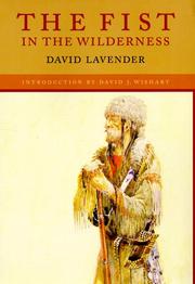 Cover of The fist in the wilderness by David Sievert Lavender