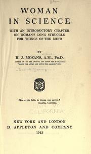 Front cover of Woman in science by John Augustine Zahm
