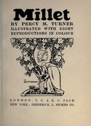 Cover of Millet by Percy Moore Turner