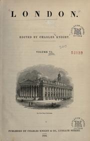 Cover of London by Charles Knight