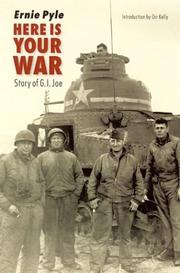 Cover of Here is your war by Ernie Pyle