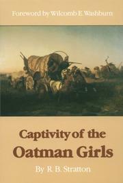 Front cover of Captivity of the Oatman girls by Royal B. Stratton