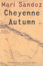 Cover of Cheyenne autumn by Mari Sandoz