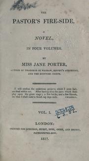 Cover of The Pastor's Fire-side by Jane Porter