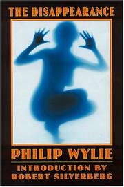 Cover of The Disappearance by Philip Wylie