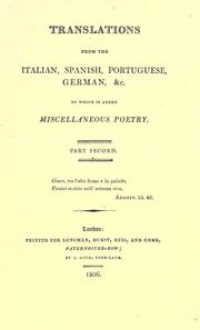 Cover of Miscellaneous poetry by Herbert, William