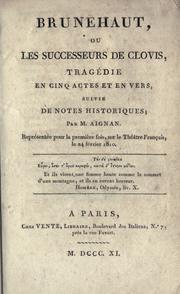 Cover of Brunehaut by Étienne Aignan