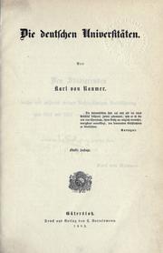 Front cover of Geschichte der Pädagogik by Karl Georg von Raumer