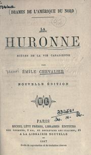 Cover of La Huronne by H. Emile Chevalier