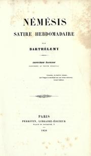 Cover of Némésis by Barthélemy