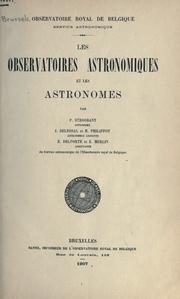 Front cover of Les observatoires astronomiques et les astronomes by Brussels. Observatoire royal de Belgique